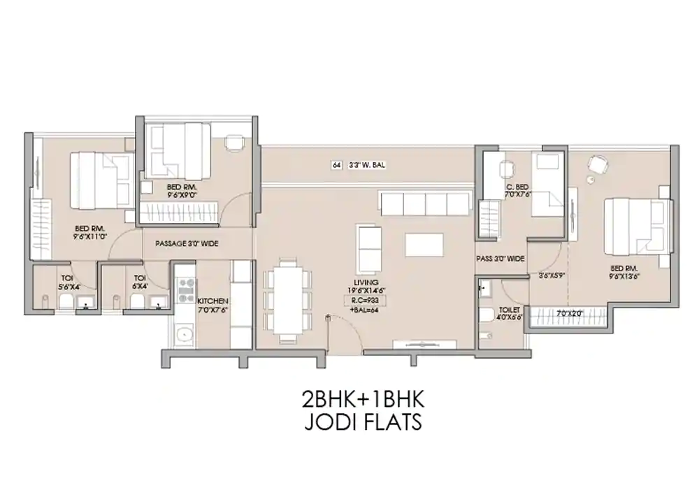 3 BHK